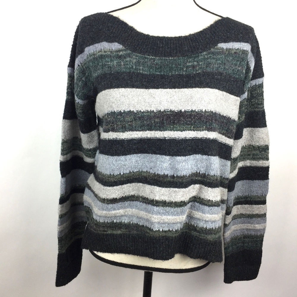 Line Womens Lg Sweater Long Sleeve Alpaca Mohair